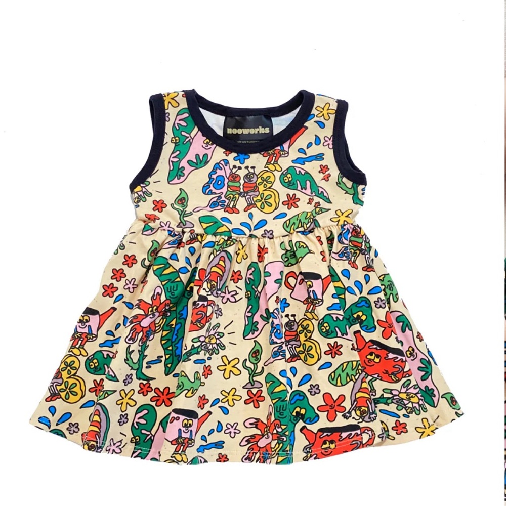 Nooworks bug out dress.  3T